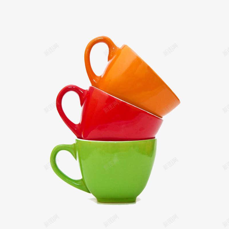 水杯茶杯瓷杯png免抠素材_新图网 https://ixintu.com 亮丽杯子 光鲜亮丽 彩色杯 杯子 水杯 瓷杯 茶杯