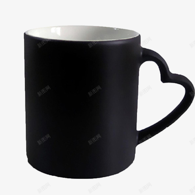 杯子png免抠素材_新图网 https://ixintu.com 杯子 磨砂 黑色