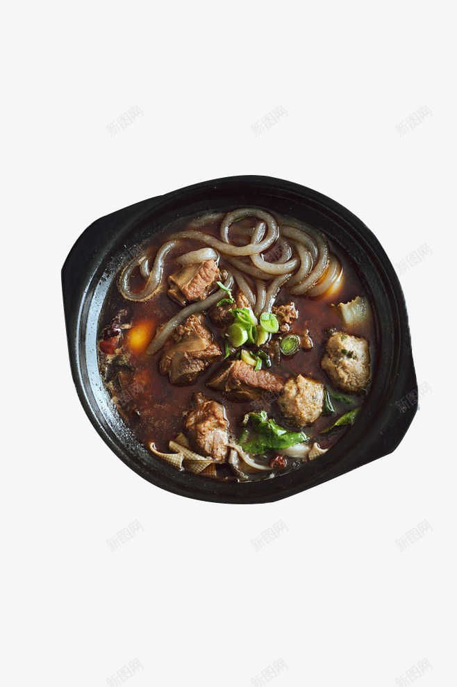 鸡肉粉丝png免抠素材_新图网 https://ixintu.com 产品实物 土豆粉 马铃薯 麻辣