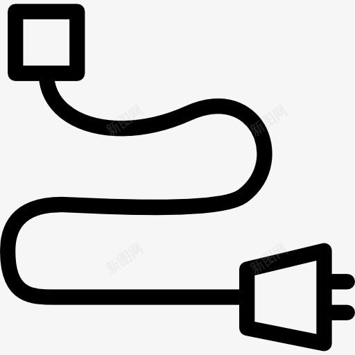塞图标png_新图网 https://ixintu.com 充电 工具和用具 插头 电力 电子 电气 能源