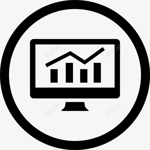 分析钢筋图形显示器屏幕上的图标png_新图网 https://ixintu.com 分析 圆 圆形 平面 接口 监控 酒吧 钢筋图形
