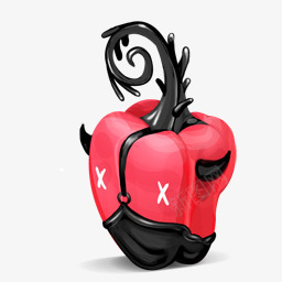 超级漂亮的创意红色青椒图标png_新图网 https://ixintu.com 创意 图标 漂亮 红色 超级 青椒