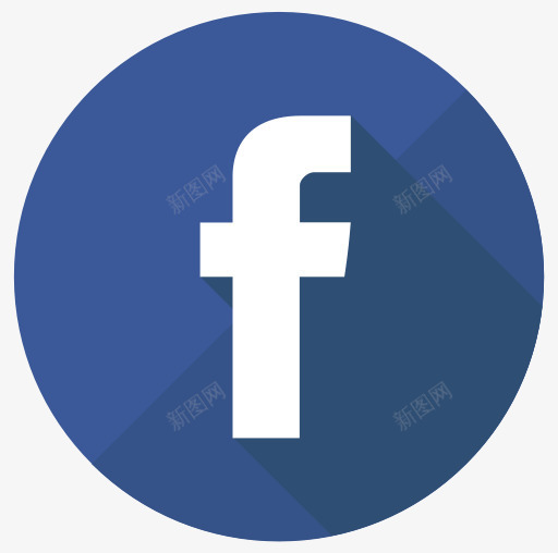 脸谱网分享社会intercir图标png_新图网 https://ixintu.com Facebook share social 分享 社会 脸谱网
