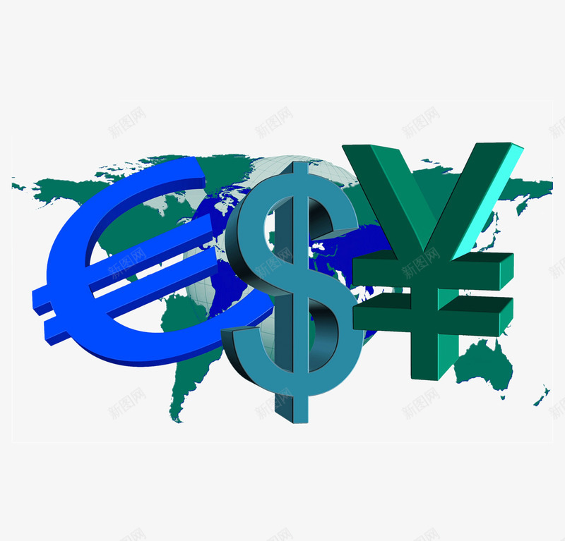 世界不同货币符号png免抠素材_新图网 https://ixintu.com 世界币种 人民币 符号 美元 财经 货币 金融