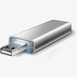 U盘png免抠素材_新图网 https://ixintu.com 不锈钢 电子产品 移动硬盘