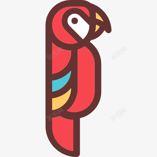 金刚鹦鹉图标png_新图网 https://ixintu.com 动物 动物园 动物王国 宠物 野外生活 金刚鹦鹉 鸟