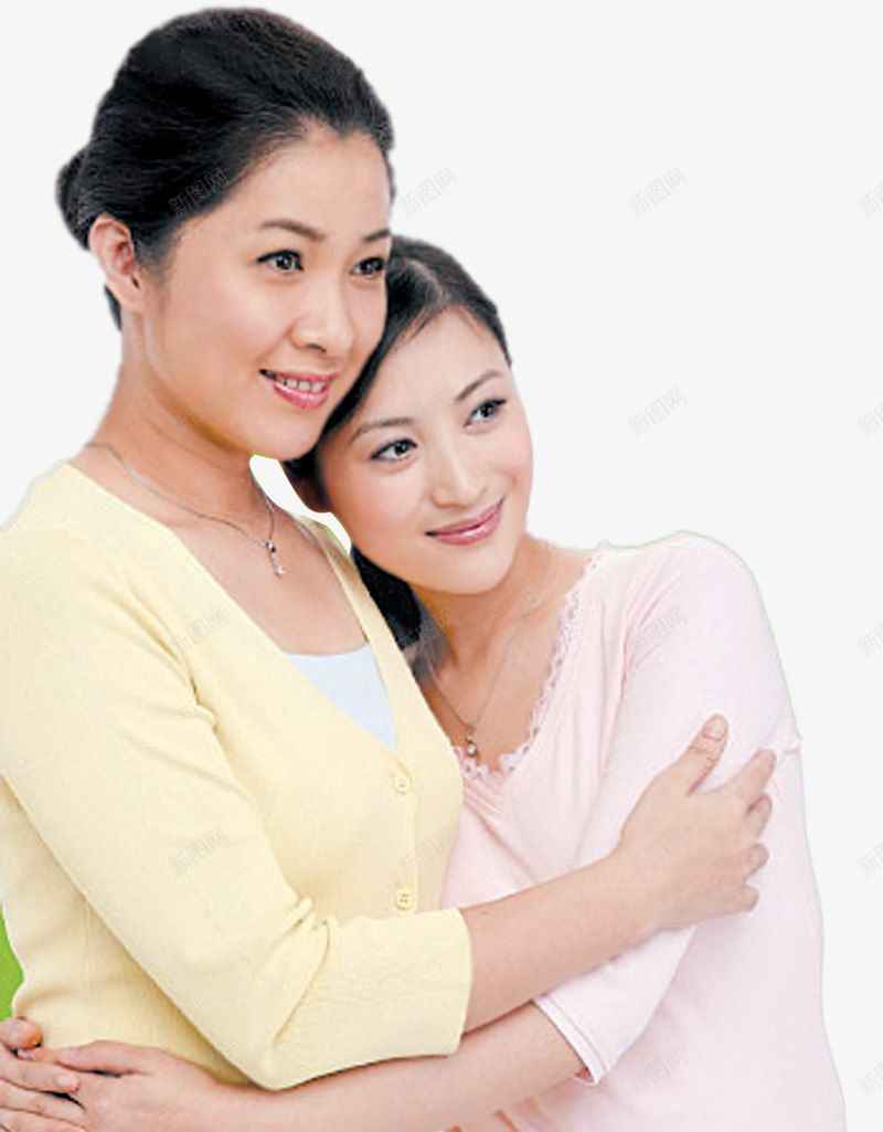 温情温馨母女人物png免抠素材_新图网 https://ixintu.com 人物 母与女 母女 温情 温馨