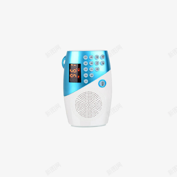 夏新Amoi迷你音响便携老png免抠素材_新图网 https://ixintu.com 产品实物 低音炮 插卡音箱 播放器 收音机