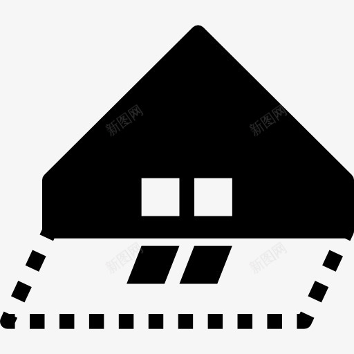 想画建立图标png_新图网 https://ixintu.com 建筑 建筑投影 房子 画 规划 设计