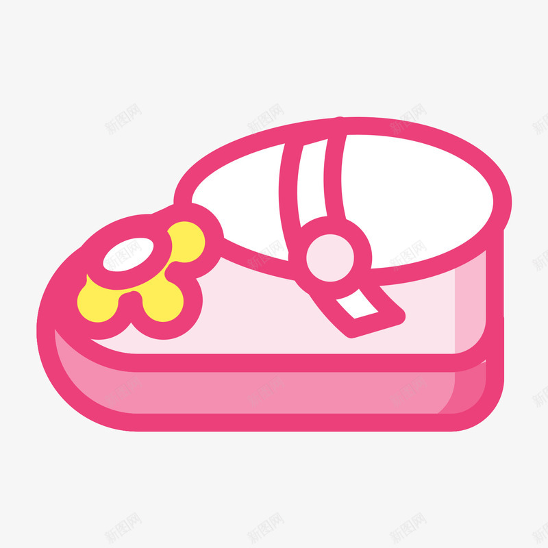 粉色手绘圆弧婴儿鞋元素矢量图图标eps_新图网 https://ixintu.com 卡通图标 圆弧 婴儿 手绘 服饰 穿着 粉色 自然 花朵 矢量图