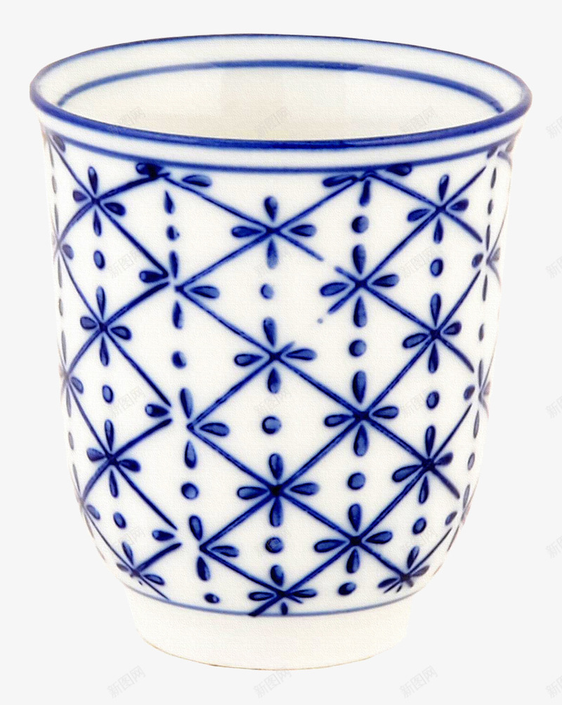 青花瓷杯子png免抠素材_新图网 https://ixintu.com 中国风 碟子 茶具 茶壶 茶碗 青花瓷茶具