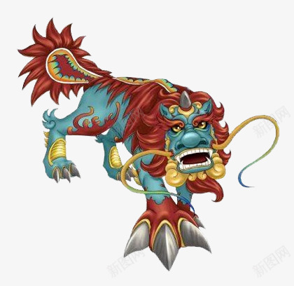 年兽形象图png免抠素材_新图网 https://ixintu.com 年兽 年兽图 年兽形象图 形象图