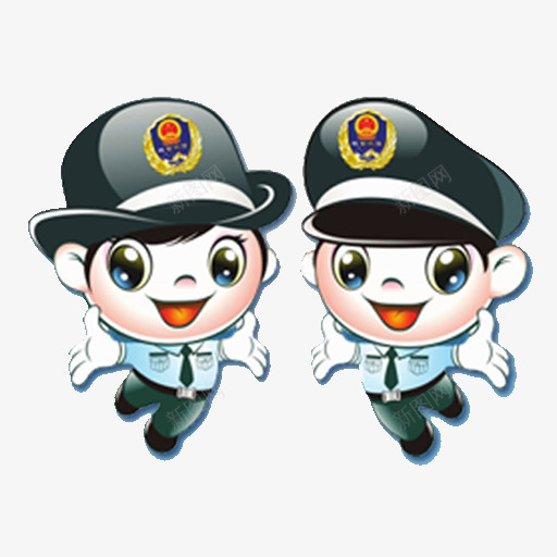 城管新形象png免抠素材_新图网 https://ixintu.com 卡通 城管 形象