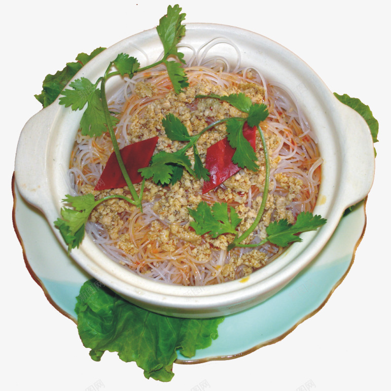 臊子粉丝煲png免抠素材_新图网 https://ixintu.com 川菜 美食 臊子粉丝煲 菜品