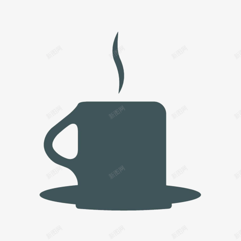 手绘扁平冒热气的茶杯png免抠素材_新图网 https://ixintu.com 冒热气的茶 奶茶 扁平手绘 杯子 热气 茶 茶杯 饮料