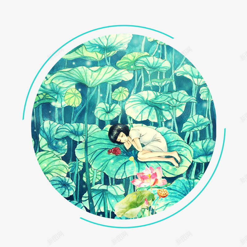 小清新圆形png免抠素材_新图网 https://ixintu.com 主题背景 圆 圆形边框 小清新圆形 小清新装饰图 小清新风格图 矢量圆形 矢量小清新圆形