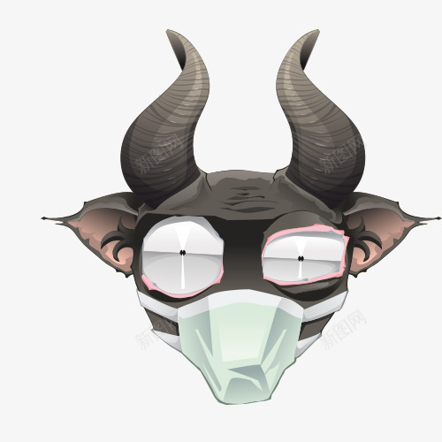 卡通形象金牛座图png免抠素材_新图网 https://ixintu.com 创意设计 十二星座 十二星座图案 卡通形象