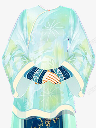 汉服png免抠素材_新图网 https://ixintu.com 古风 宫服 服装 服饰 汉服