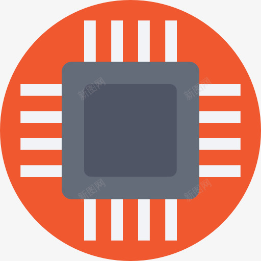 CPU图标png_新图网 https://ixintu.com CPU 处理器 技术 电子 芯片