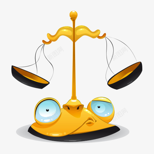 卡通形象天秤座png免抠素材_新图网 https://ixintu.com 创意设计 十二星座 十二星座图案 卡通形象