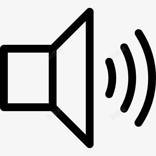 AudioVolumen图标png_新图网 https://ixintu.com 声波 声的酒吧 扬声器 技术 音乐 音乐播放器 音箱