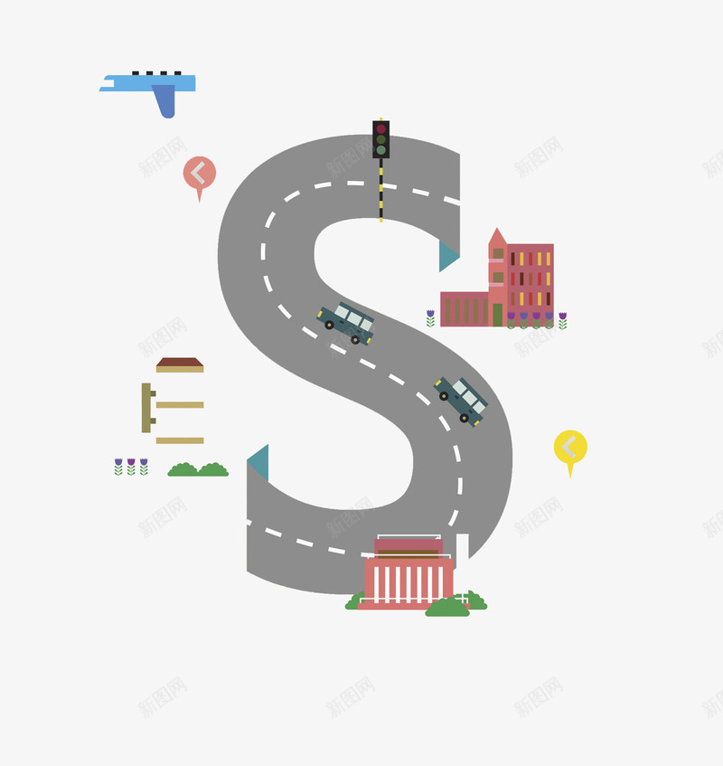S灰色艺术字png免抠素材_新图网 https://ixintu.com S 创意 卡通 商务 手绘 插图 灰色 父母 简约 艺术字 马路