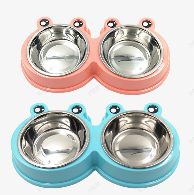 宠物双用青蛙食盘png免抠素材_新图网 https://ixintu.com 宠物用品 宠物食盘