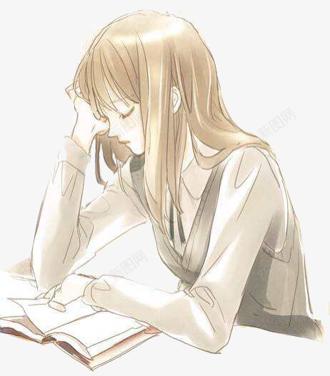 漫画女孩png免抠素材_新图网 https://ixintu.com 天使 手绘 校花 清新 清纯