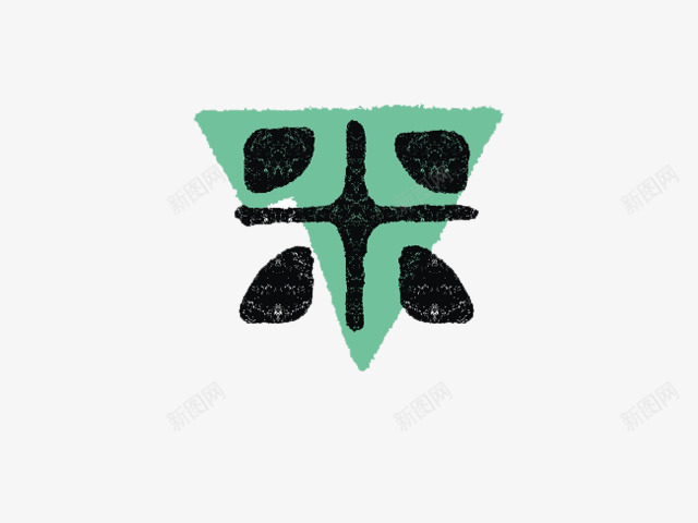 创意字米png免抠素材_新图网 https://ixintu.com 不规则图形 粮食 绿色 艺术字