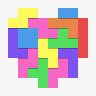 心俄罗斯方块简单的8位12png免抠素材_新图网 https://ixintu.com Heart tetris 俄罗斯方块 心