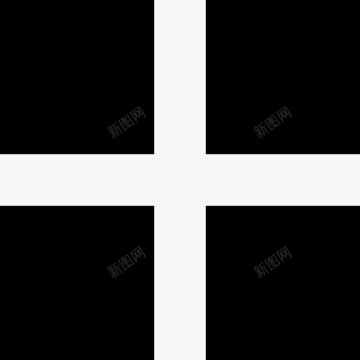 四格表图标png_新图网 https://ixintu.com 几何选项 列出 平方 形状 菜单 设置