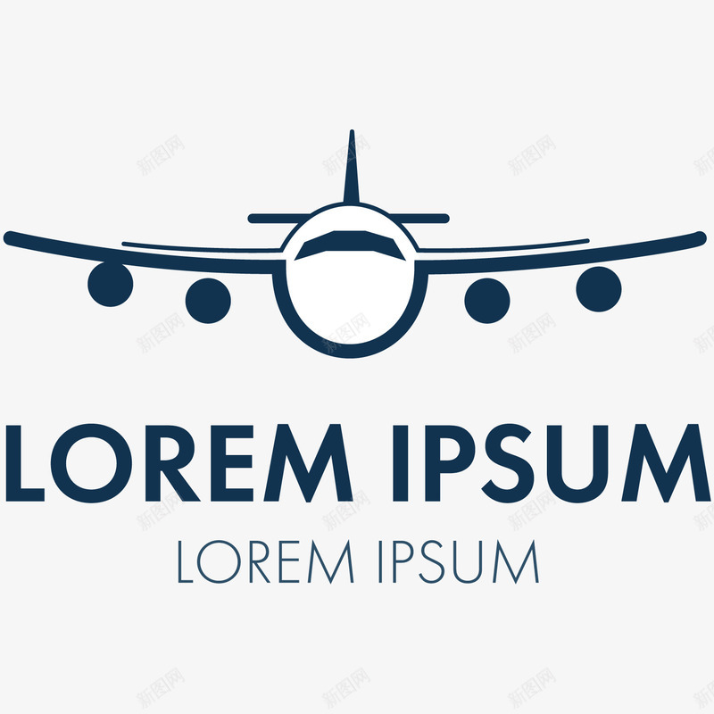 航空企业个性LOGO矢量图图标eps_新图网 https://ixintu.com logo设计 个性炫彩标志 企业LOGO设计 企业logo 创意logo图形 创意标志设计 商标设计 时尚元素 标志图形 标志设计 矢量图