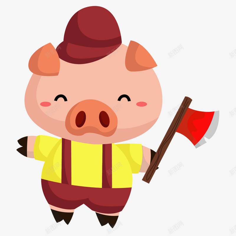 可爱小猪拿着斧头挂历海报矢矢量图ai免抠素材_新图网 https://ixintu.com 免抠图 可爱 可爱小猪拿着斧头挂历设计海报矢量免抠图免费下载 小猪 拿着 挂历 斧头 海报 设计 矢量图