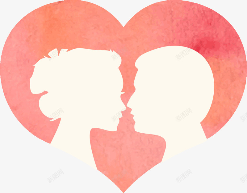 情人节爱心接吻情侣png免抠素材_新图网 https://ixintu.com LOVE 婚礼 情人节 接吻图 接吻情侣 浪漫 爱心 爱情