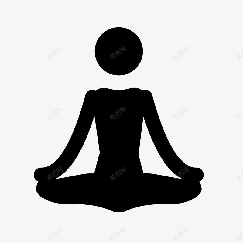 走起做瑜伽去图标png_新图网 https://ixintu.com a app 图标 瑜伽 走起 运动