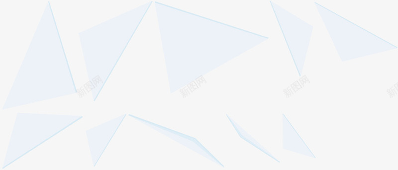 淡蓝色玻璃片不规则漂浮png免抠素材_新图网 https://ixintu.com 不规则 淡蓝色 漂浮 玻璃