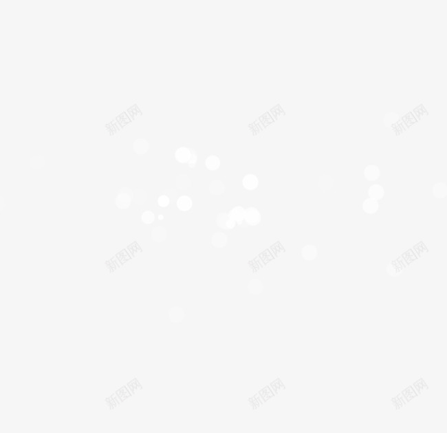 气泡png免抠素材_新图网 https://ixintu.com 不规则元素 气泡 白色灯光