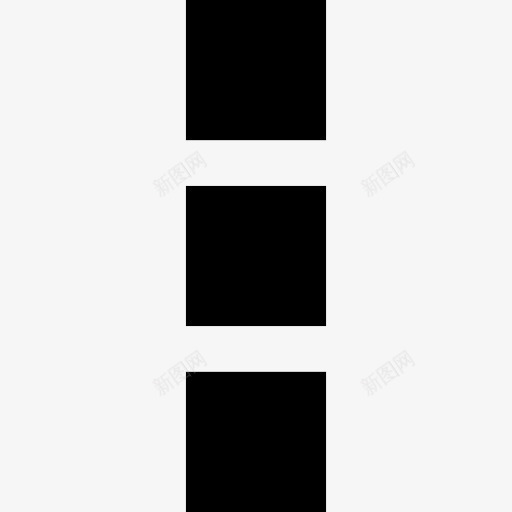 三对齐正方形的垂直线界面按钮图标png_新图网 https://ixintu.com 垃圾邮件 对齐 广场 按钮 界面 线 菜单 酷的图标
