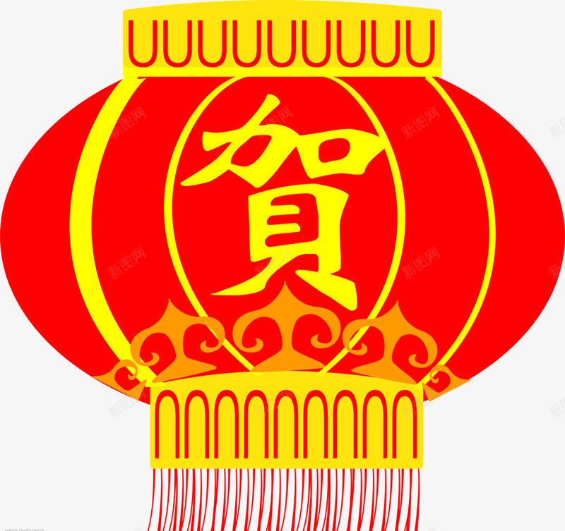 新年快乐灯笼卡通红色灯笼png免抠素材_新图网 https://ixintu.com 卡通 国庆 新年 新春 春 灯笼 猴年 福 红色 节日