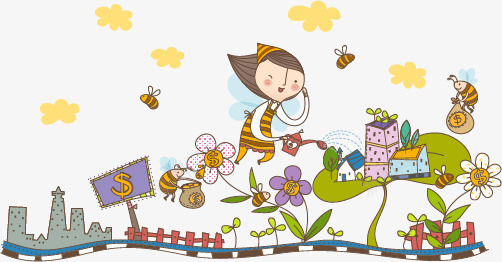 卡通儿童骑车插画png免抠素材_新图网 https://ixintu.com 风景韩式插画贴图插画设计儿童插画手绘韩式日记简单插画韩国风景绘插画插画儿童插画