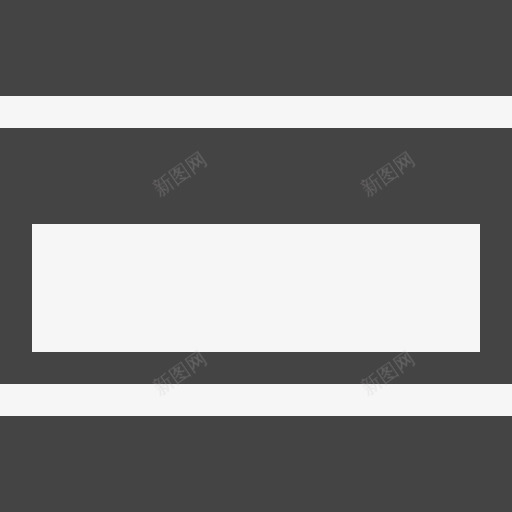 手风琴菜单图标png免抠素材_新图网 https://ixintu.com 多媒体选项 界面 矩形 设置 选项