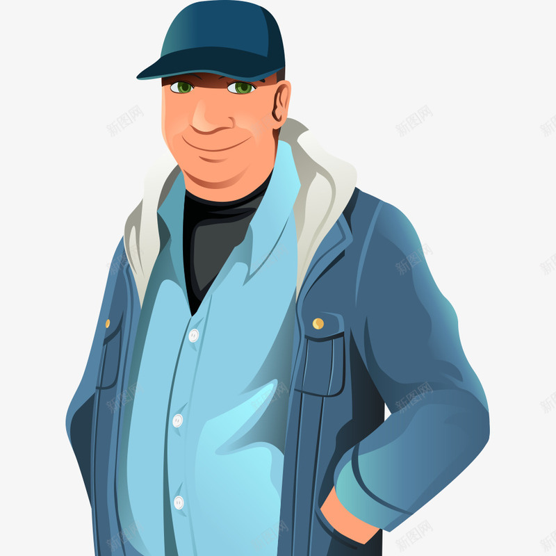 货运车司机职业人物插画矢量图ai免抠素材_新图网 https://ixintu.com 人物 卡通 可爱 司机 商务 图形 工人 插画 职业人物 货运车 酷 矢量图