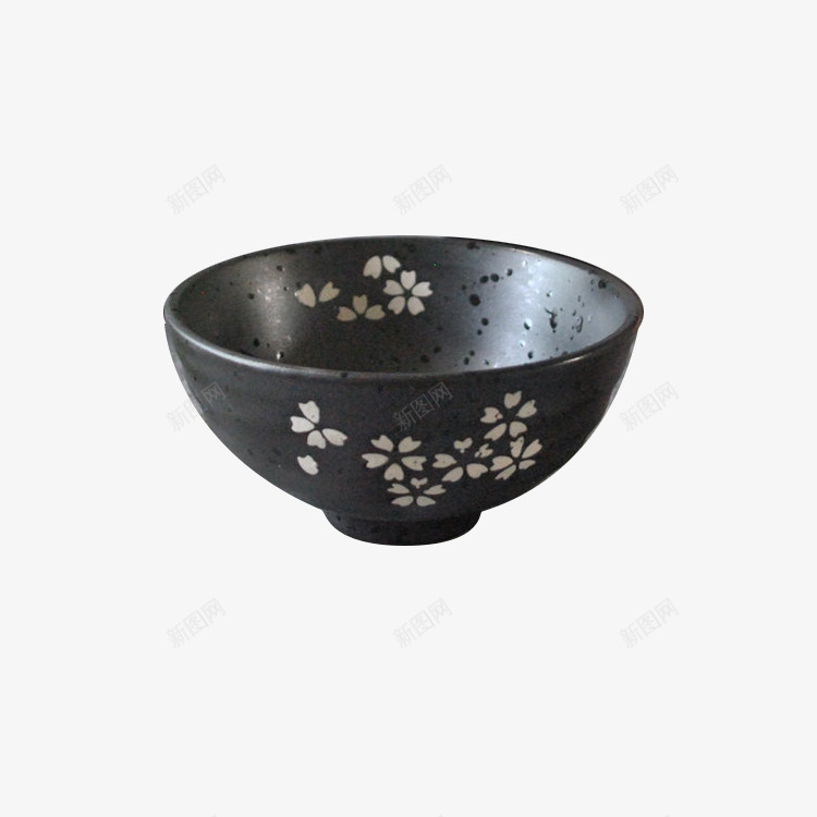 韩式带花纹碗png免抠素材_新图网 https://ixintu.com 日式 花纹 饭碗