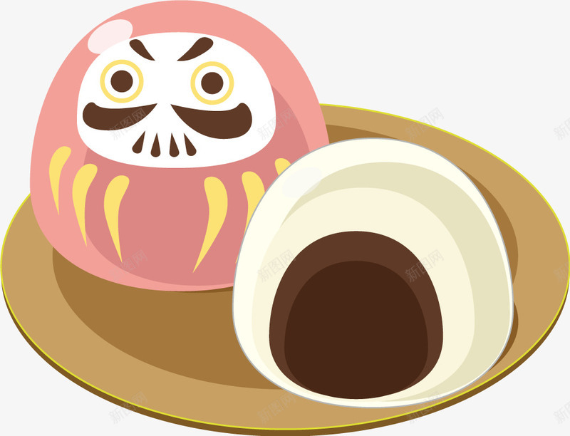 日式美食点心手绘食物png免抠素材_新图网 https://ixintu.com 手绘点心 日式美食