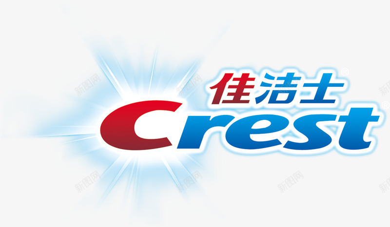 佳洁士经典包装png免抠素材_新图网 https://ixintu.com 包装 经典 设计