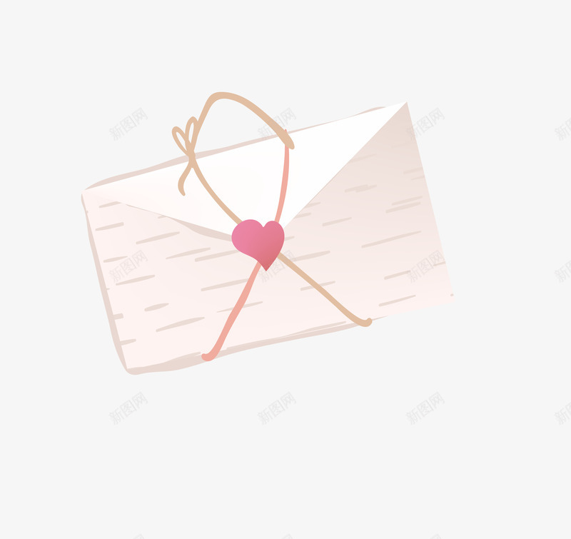 一个粉丝手绘的信封png免抠素材_新图网 https://ixintu.com 信封 手绘信封 效果图 爱心 粉丝信封 装饰图