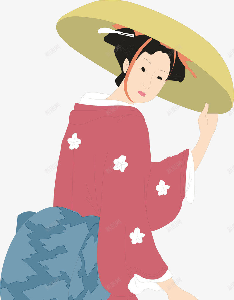日本美女矢量图ai免抠素材_新图网 https://ixintu.com 卡通美女 古典美女 塑形美女 性感美女 手绘美女 日本 时尚美女 比基尼美女 美女 美女矢量 矢量图