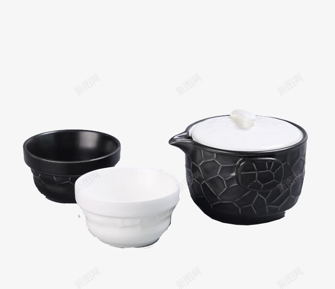 粗陶旅行茶具png免抠素材_新图网 https://ixintu.com 一壶两杯 办公便携茶具 功夫茶具简约日式 快客杯