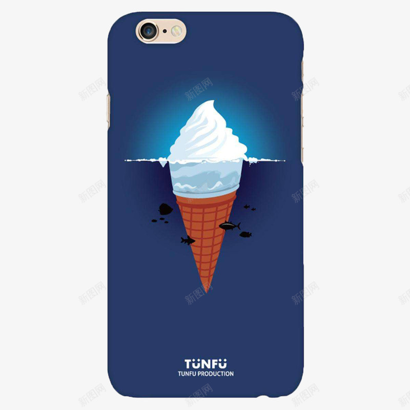 手绘创意iphone7手机壳png免抠素材_新图网 https://ixintu.com iphone7手机壳 免抠 手机壳背面 手机装饰 手绘创意手机壳