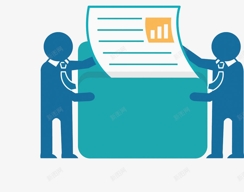 商务研讨png免抠素材_新图网 https://ixintu.com 人物 会议 分析 卡通 展示 手绘 报表 白领
